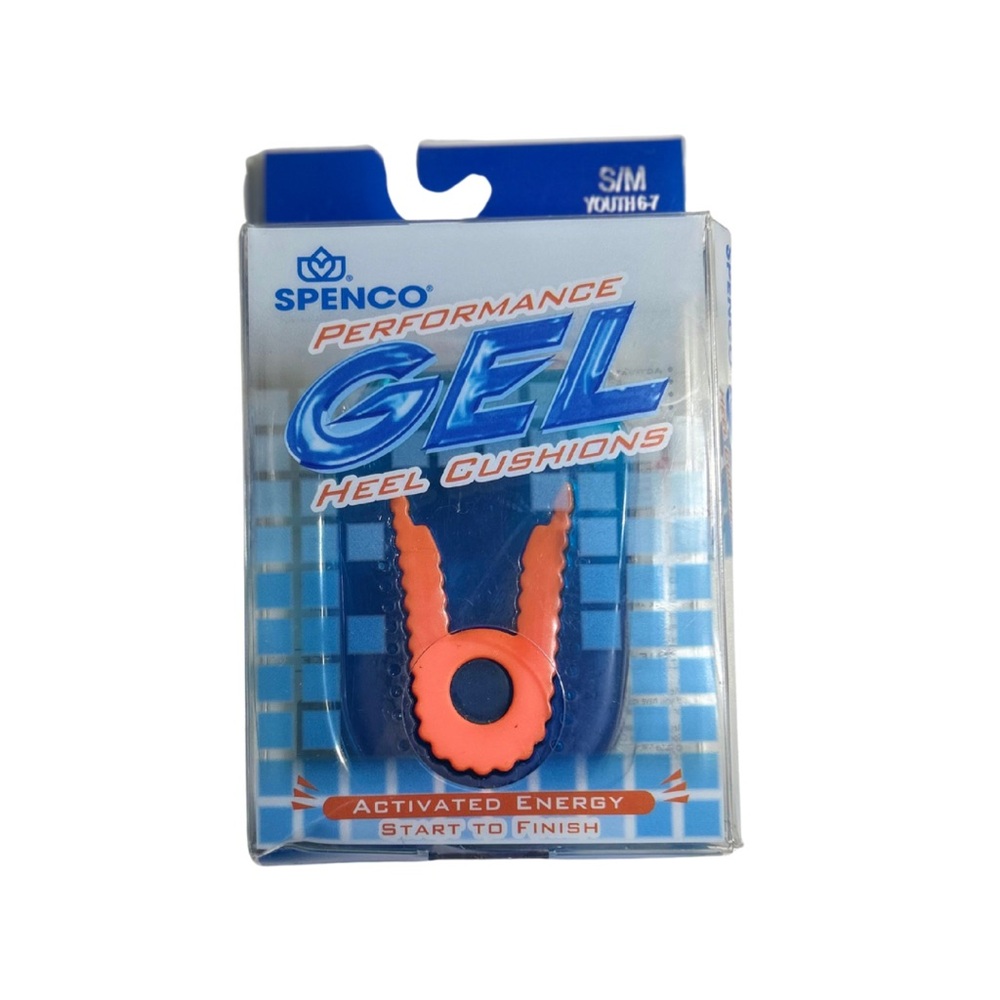Spenco Performance Gel Heel Cushions Orthotic Shock Absorbing Comfort Inserts